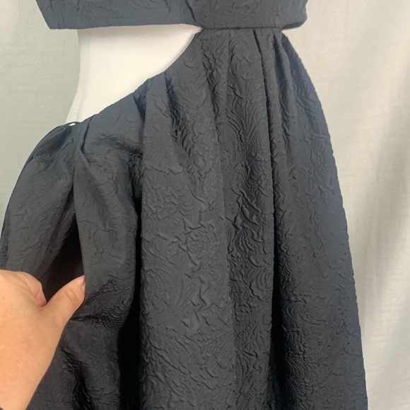 Gianni Bini Cassie Textured Square Neck Sleeveless Cut Out Dress- NWT - Picture 6 of 14